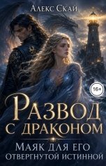 обложка книги Алекс Скай "Развод с драконом Маяк для его отвергнутой истинной"