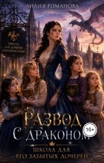 обложка книги Лилия Романова "Развод с драконом. Школа для его забытых дочерей"