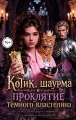 обложка книги Надин Марь "Котик, шаурма и проклятие тёмного властелина"
