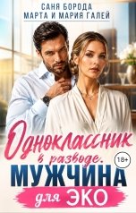 обложка книги Саня Борода, Марта и Мария Галей "Одноклассник в разводе. Мужчина для ЭКО"