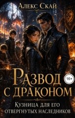 обложка книги Алекс Скай "Развод с драконом. Кузница для его отвергнутых наследников"
