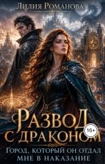 обложка книги Лилия Романова "Развод с драконом. Город, который он отдал мне в наказание"