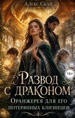 обложка книги Алекс Скай "Развод с драконом. Оранжерея для его потерянных близнецов"
