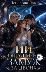 обложка книги Пенелопа Лав "ИИ выдал меня замуж за двоих!"