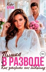 обложка книги Кира Крам "Пышка в разводе. Как утереть нос бывшему"