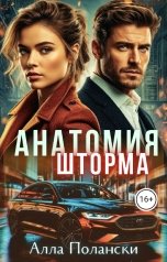 обложка книги Алла Полански "Анатомия шторма"