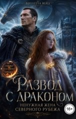 обложка книги Виолетта Вейл "Развод с драконом. Ненужная жена Северного рубежа"
