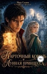 обложка книги Мира Соланж "Карточный Король и Лунная Принцесса"