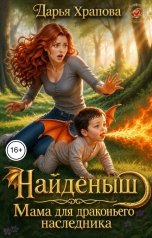 обложка книги Дарья Храпова "Найдёныш. Мама для драконьего наследника"