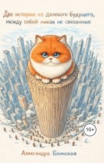 обложка книги Александра Блонская "Две истории из далекого будущего, между собой никак не связанные"