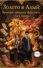 обложка книги Алсу Авелин "Золото и Алый: Хроники забытого факультета"