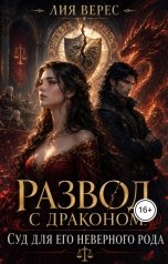 обложка книги Лия Верес "Развод с драконом. Суд для его неверного рода"