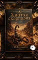 обложка книги Anastasia Dorozhkina "Хватка скорпиона"
