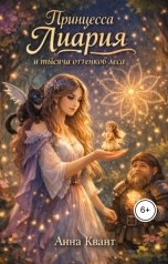 обложка книги Анна Квант "Принцесса Лиария и тысяча оттенков леса"