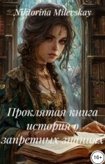 обложка книги Sofia Sakhipgaraeva "Проклятая книга история о запретных знаниях"