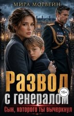 обложка книги Мира Морвейн "Развод с генералом. Сын, которого ты вычеркнул"