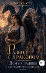 обложка книги Диана Бауэр "Развод с драконом. Дом на границе для чужих наследников"
