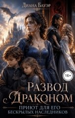 обложка книги Диана Бауэр "Развод с драконом. Приют для его бескрылых наследников"