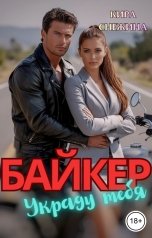 обложка книги Кира Снежина "Байкер. Украду тебя"