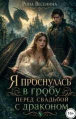 обложка книги Рина Весенина "Я проснулась в гробу перед свадьбой с драконом"