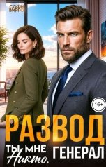 обложка книги Софи Вирго "Развод. Ты мне никто, генерал"