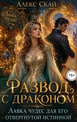 обложка книги Алекс Скай "Развод с драконом. Лавка чудес для его отвергнутой истинной"