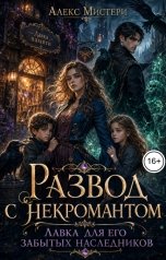 обложка книги Алекс Мистери "Развод с некромантом. Лавка для его забытых наследников"
