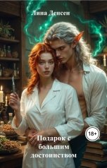 обложка книги Лина Денсен "Подарок с большим достоинством"