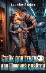 обложка книги Аннабет Блейст "Стейк для генерала, или Шпионка сдаётся"