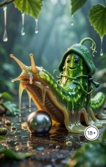 обложка книги Ярик Гриб "Слизнячок Бобби: Свинцовый Джуз. 1 Серия. 2 Сезон."