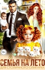 обложка книги Катя Озерова "Семья на лето для столичного олигарха"