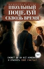 обложка книги Дима Поле "Школьный поцелуй сквозь время"