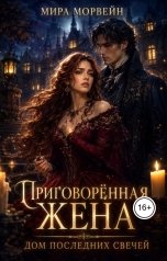 обложка книги Мира Морвейн "Приговорённая жена. Дом последних свечей"
