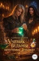 обложка книги Адриан Санти "Ученик ведьмы: непутёвый зельевар"