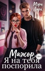 обложка книги Мэри Ларк "Мажор. Я на тебя поспорила"