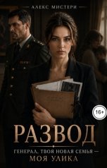обложка книги Алекс Мистери "Развод. Генерал, твоя новая семья - моя улика"