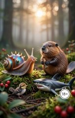 обложка книги Ярик Гриб "Слизнячок Бобби: Яростная встреча. 11 Серия. 2 Сезон."