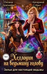 обложка книги Катерина Кант, Оксана Шапеева "Хэллоуин на ведьмину голову: Зелье для настоящей ведьмы"