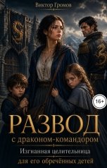 обложка книги Виктор Громов "Развод с драконом-командором. Изгнанная целительница для его обречённых детей"