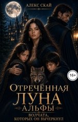 обложка книги Алекс Скай "Отречённая Луна альфы. Волчата, которых он вычеркнул"