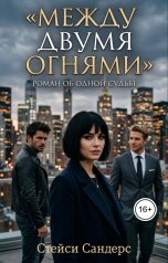обложка книги Стейси Сандерс "Между двумя огнями"