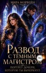 обложка книги Мира Морвейн "Развод с тёмным магистром. Портрет дочери, которую ты вычеркнул"