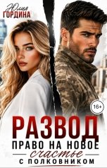 обложка книги Юлия Гордина "Развод. Право на новое счастье с полковником"