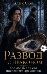 обложка книги Алекс Скай "Развод с драконом. Колыбель для его последнего дракончика"