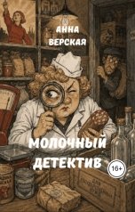 обложка книги Анна Верская "Молочный детектив"
