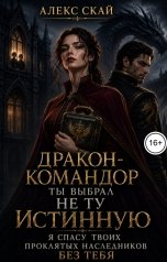 обложка книги Алекс Скай "Дракон-командор, ты выбрал не ту истинную. Я спасу твоих проклятых наследников без тебя"