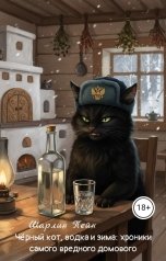 обложка книги Шарлин Пейн "Чёрный кот, водка и зима: хроники самого вредного домового"