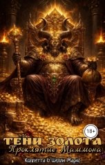 обложка книги Коллетта, Шелли Маркс "Тени золота: Проклятие Маммона"