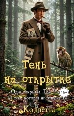 обложка книги Коллетта "Тень на открытке"