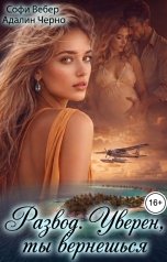 обложка книги Софи Вебер, Адалин Черно "Развод. Уверен, ты вернешься"